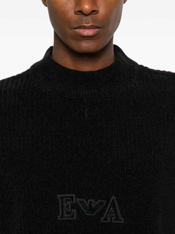 Emporio Armani Capsule Sweaters - BLACK | 0f74769b38a7bdd6995eb7a4463843524b331ddb