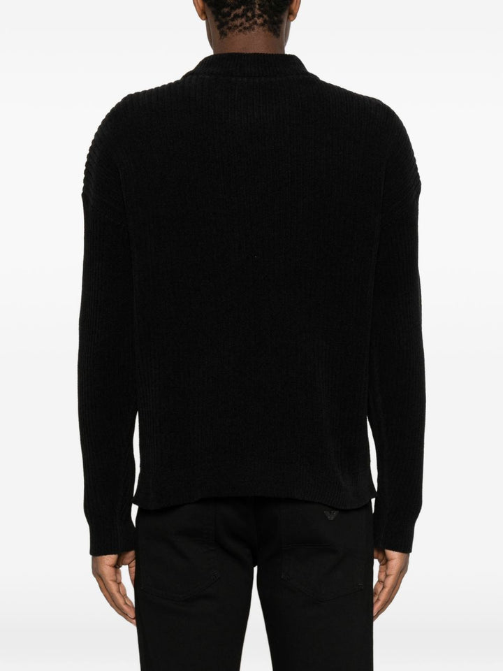 Emporio Armani Capsule Sweaters - BLACK | 818d620cb214c369cbfe13069ce3dd8257620fec