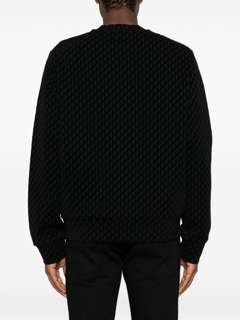 Emporio Armani Sweaters - BLACK | f2a8c415f70d3faee49ff2be9859a960b7627ef8