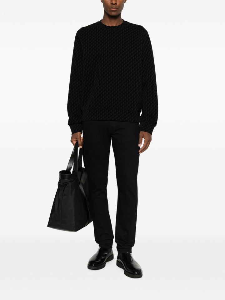 Emporio Armani Sweaters - BLACK | 88a5183bb351c03dc9ab3dcdf3fa6a9c98722613