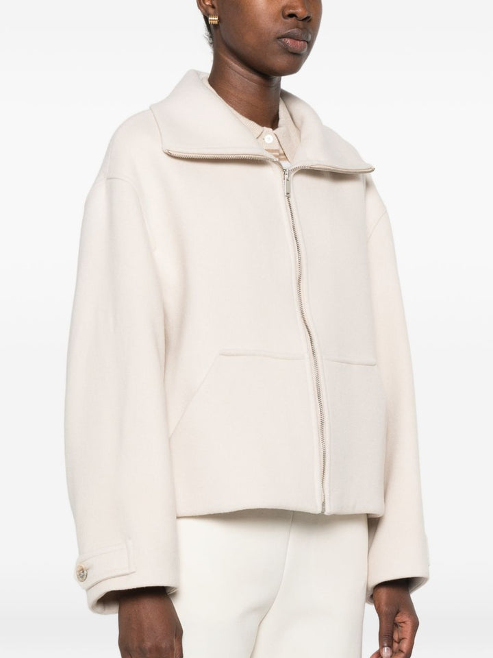 Semicouture Coats - BEIGE | d24ce11b23ad4eacc91868e7abb9d1bf45de2e36