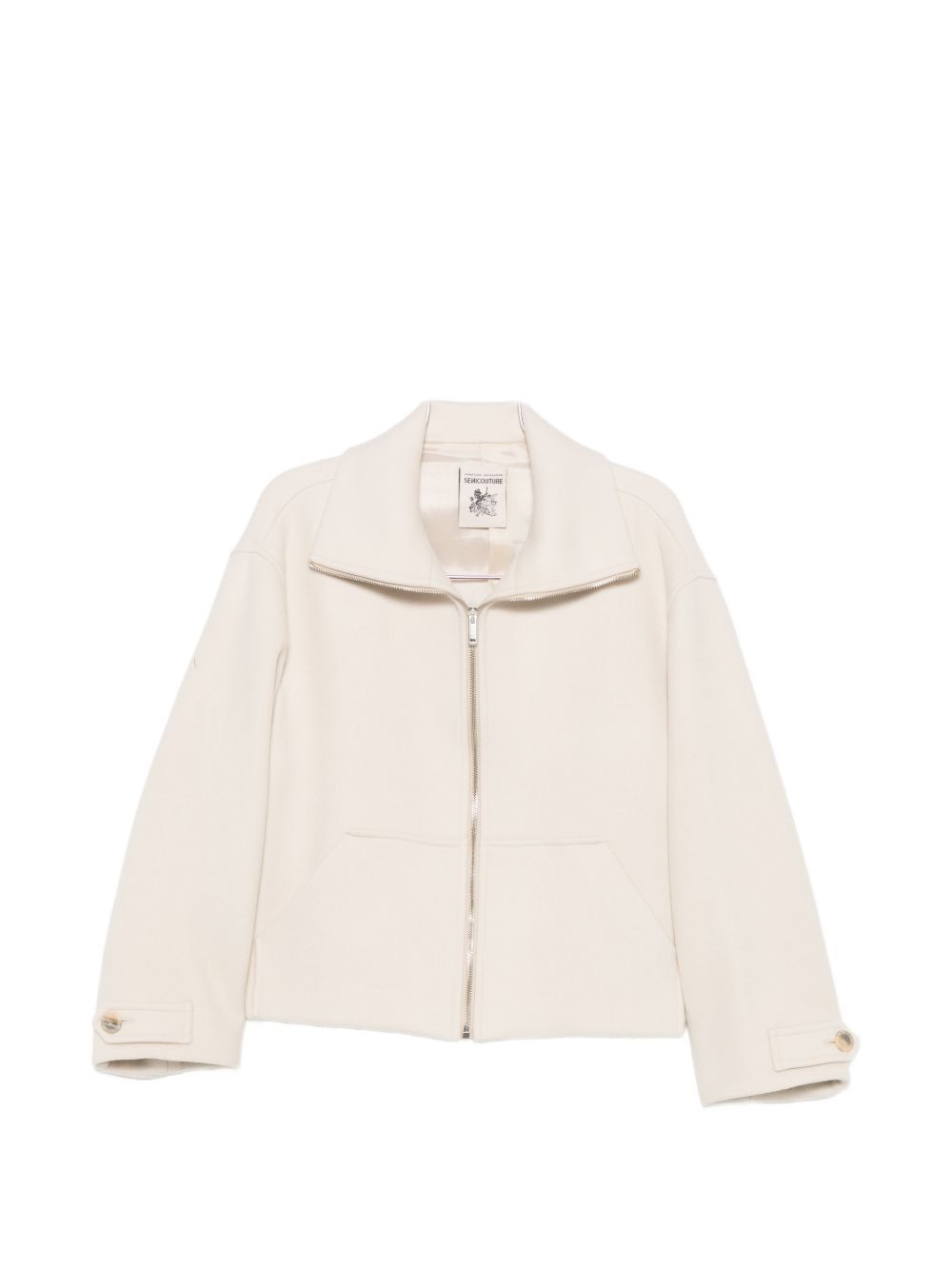 Semicouture Coats - BEIGE | c02e33f0650b19008bbea3e779015b68f46f17a2