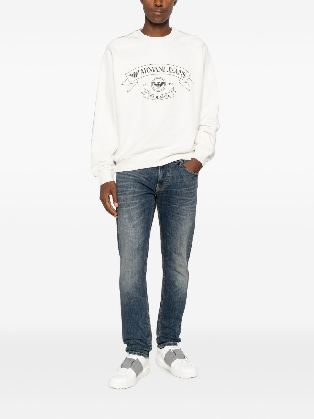 Emporio Armani Capsule Sweaters - WHITE | 618799d9c2ab14bd6bd240ead4858b80636aed90