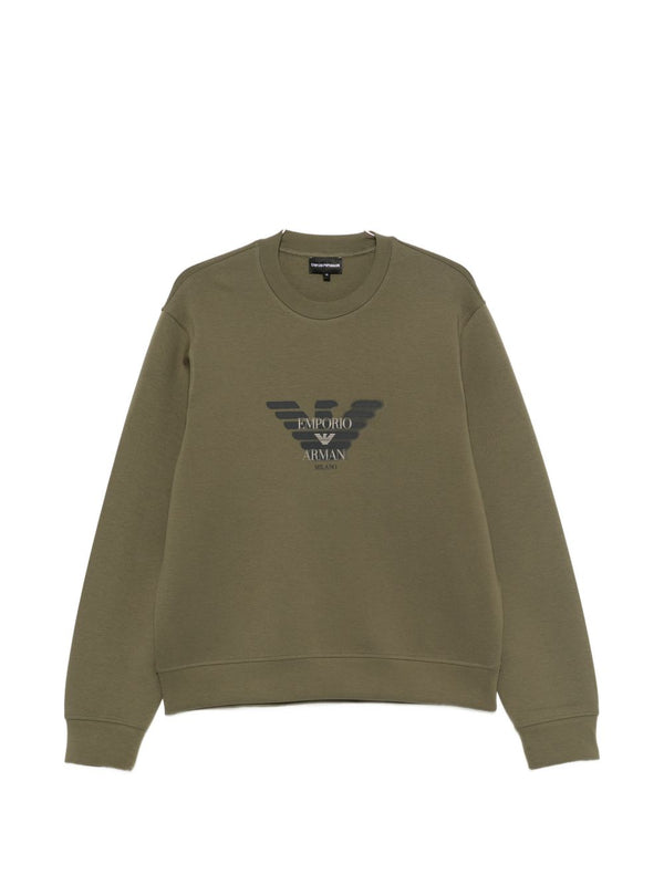 Sudadera de algodón con logo