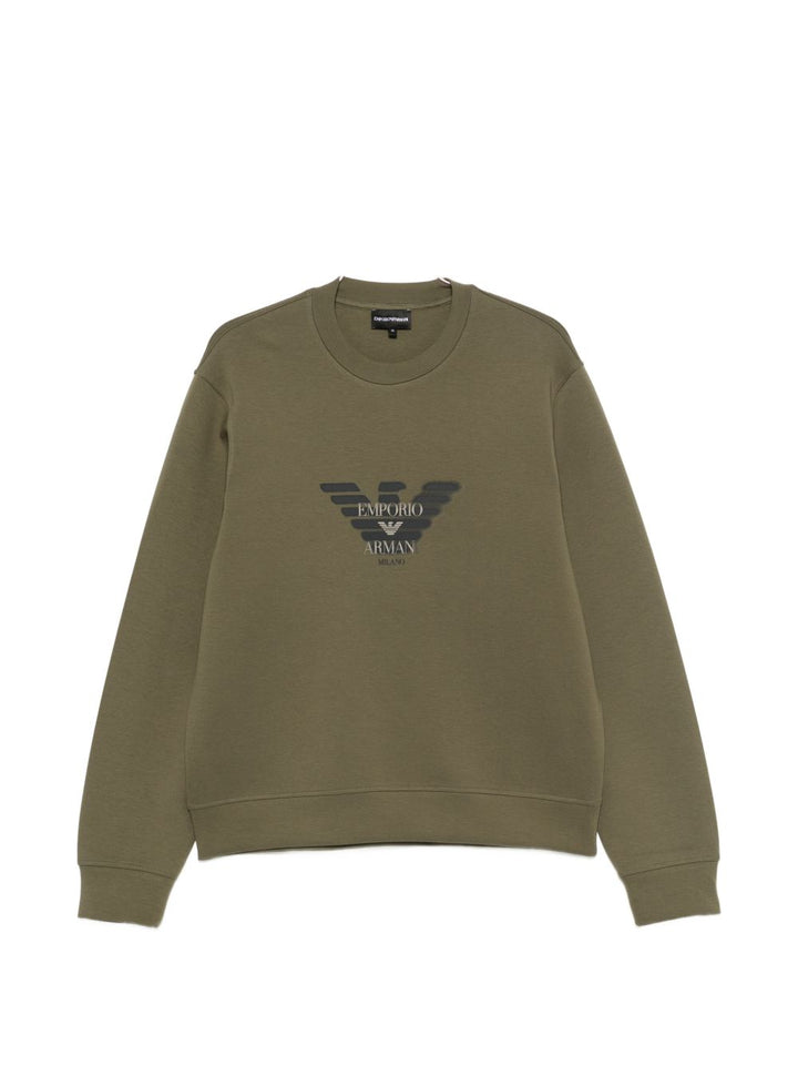 Emporio Armani Sweaters - GREEN | fb473a18704f245c2f6dfe79ba746b2e6eab8fe5