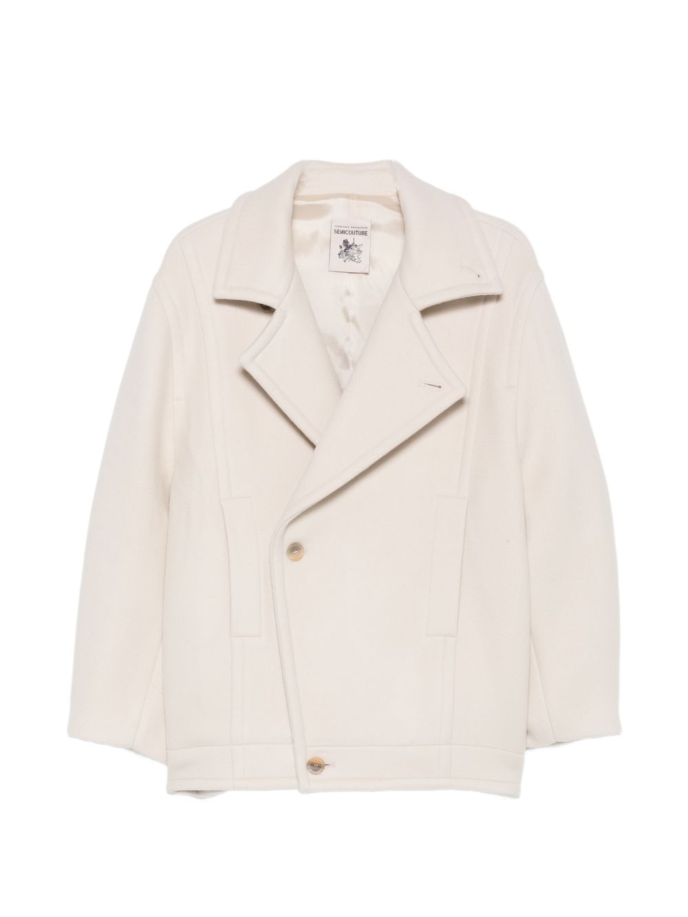 Semicouture Coats - BEIGE | 0612356774fb7b3b44552bd3ac6c39b819fcfcf1