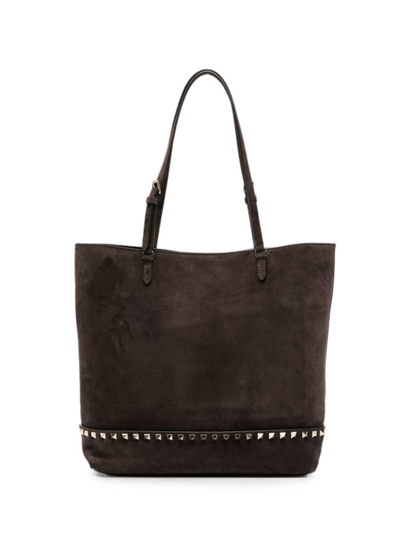 Rockstud Medium Leather Tote Bag