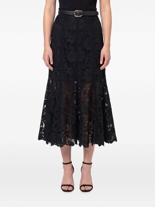 Lace Midi Skirt