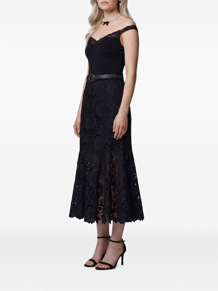 Self-Portrait Skirts - BLACK | 5e56a073cf41c41890142f3c892ea47b39642a74