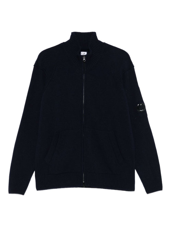Wool Zipped Cardigan