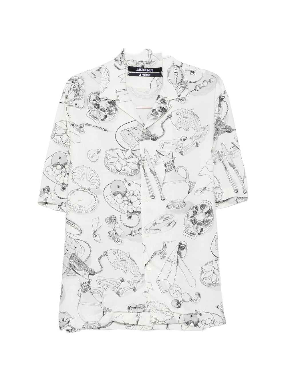 Jacquemus Shirts - WHITE | 12f8a24a80e6b288adc69b414a4395a6ea301c91