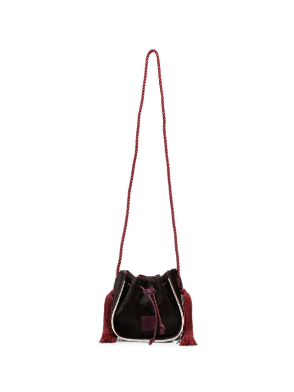 My Pepita Leather Bucket Bag