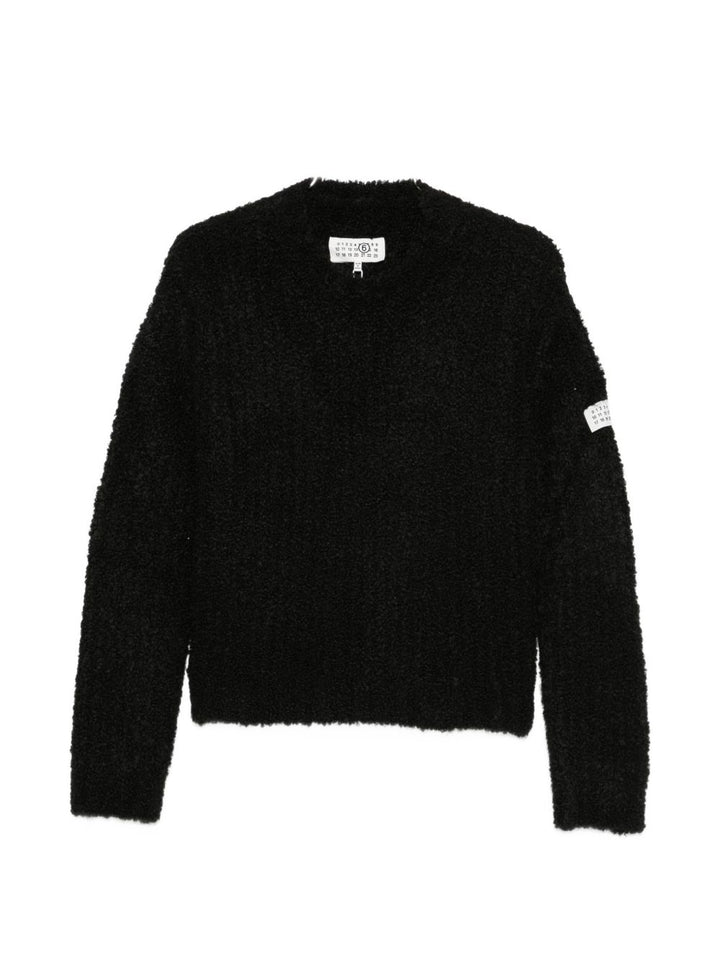 Mm6 Maison Margiela Sweaters - BLACK | 51a42a6ba857e81d8071ce15c176b96b7fa634e5