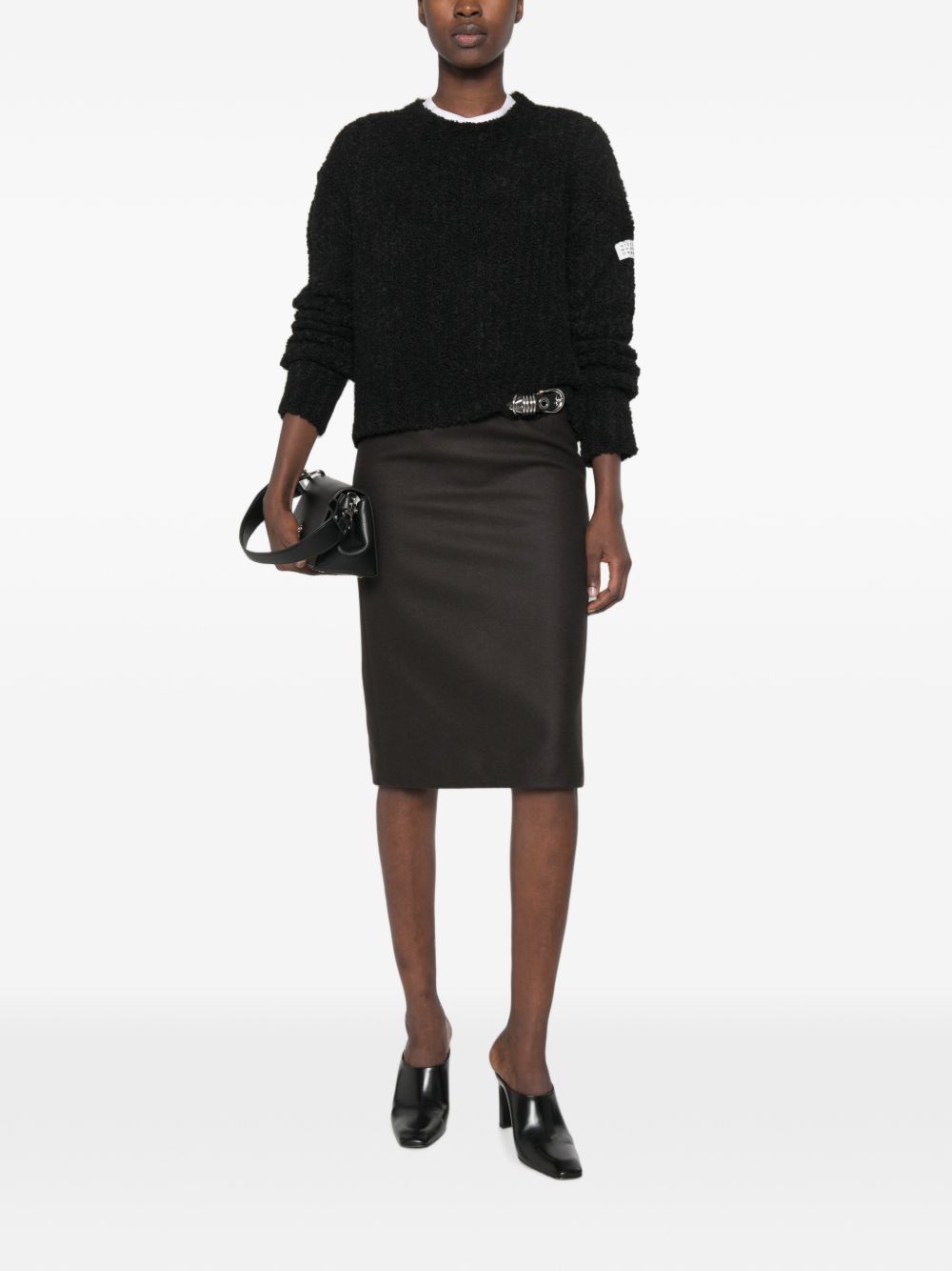 Mm6 Maison Margiela Sweaters - BLACK | 6b800166cdd18d380357d10a049f2d9d12ac5c4f