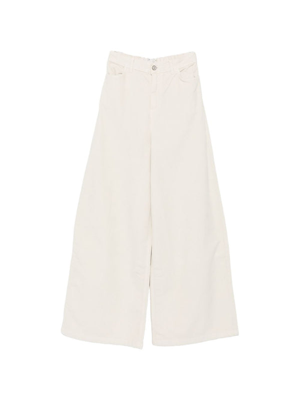 Velvet Flared Trousers