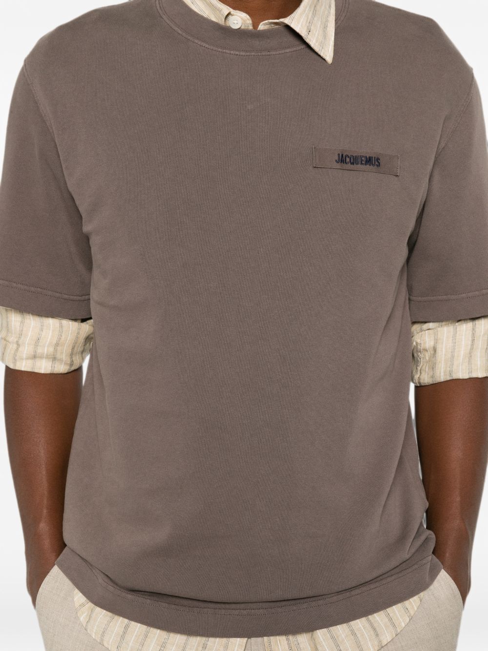 Jacquemus T-shirts and Polos - BROWN | 37afc70f6852524c0b1bcf69f763830948d7c63c