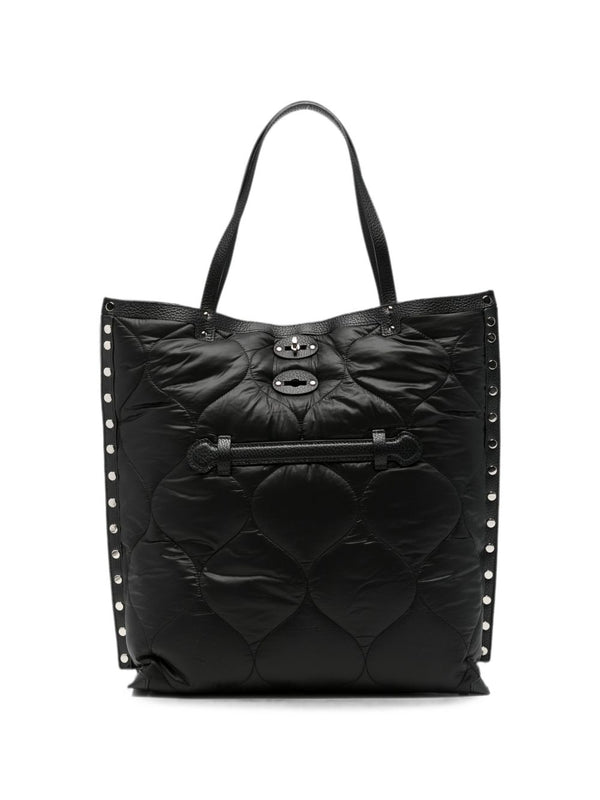 A'Spasso Lunaria Medium Leather Handbag