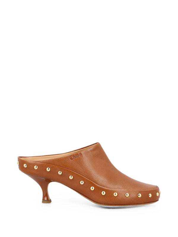 Junie Leather Mules