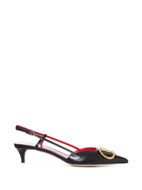 Vlogo Signature Leather Pumps