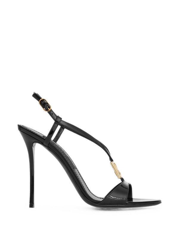 Sandalias de charol