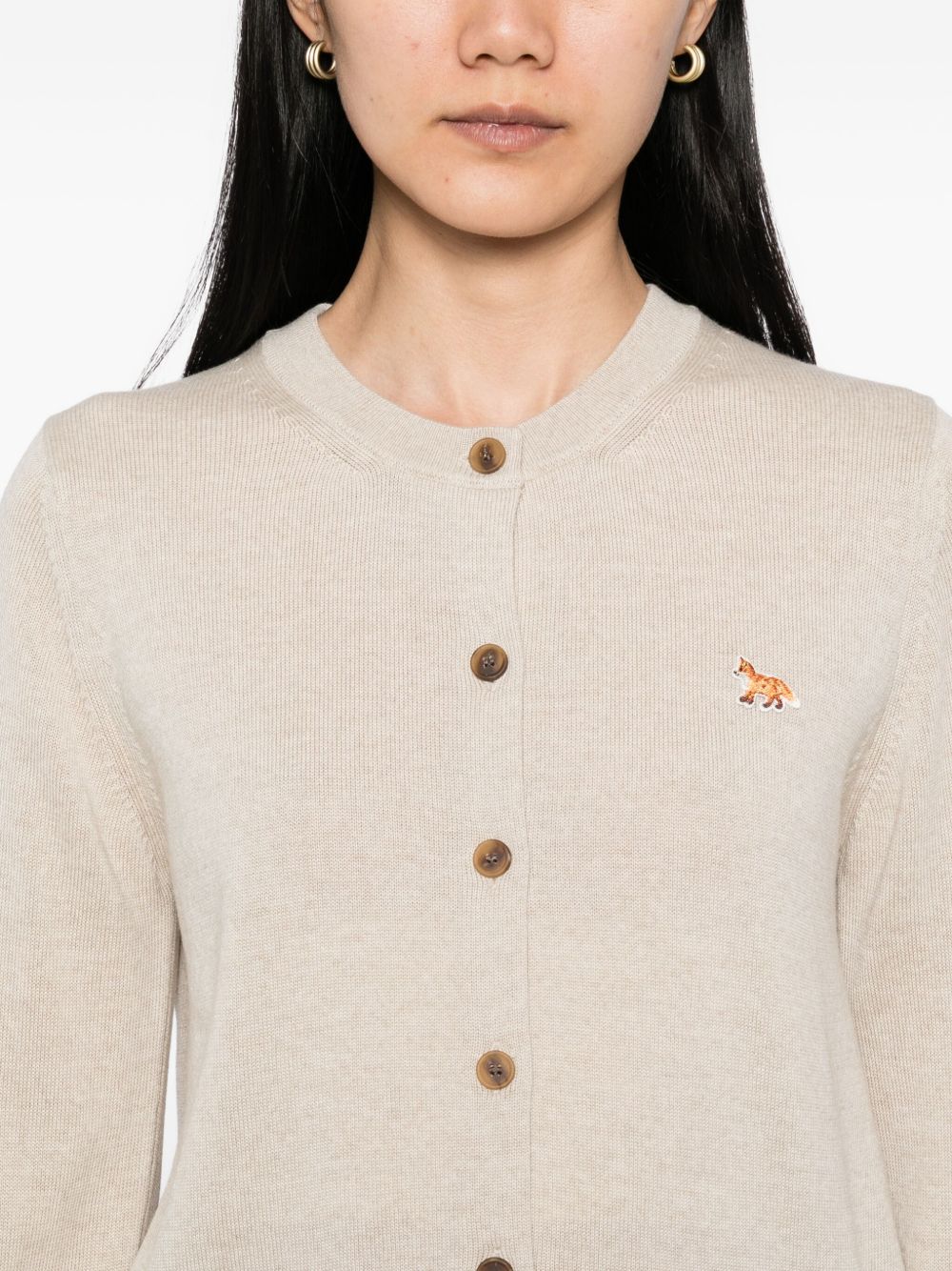 Maison Kitsune' Sweaters - BEIGE | 59333358da80c44fb3a59180315d2c077f67f59f