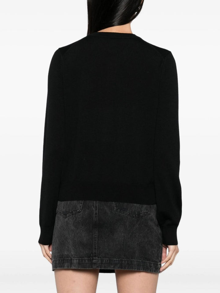 Maison Kitsune' Sweaters - BLACK | 34903ca72e97f37fbe3c669ab9b6eaaeb65396dd