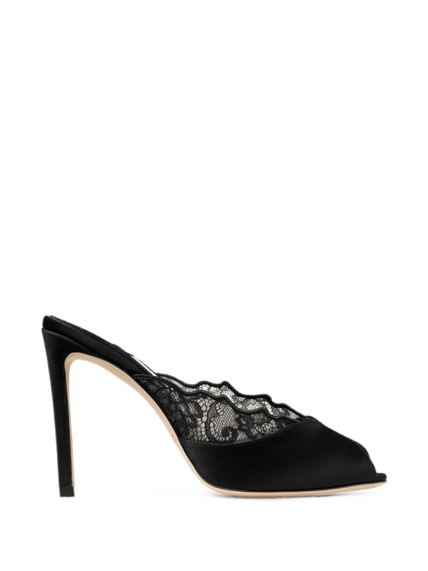 Brigitte Lace Mules