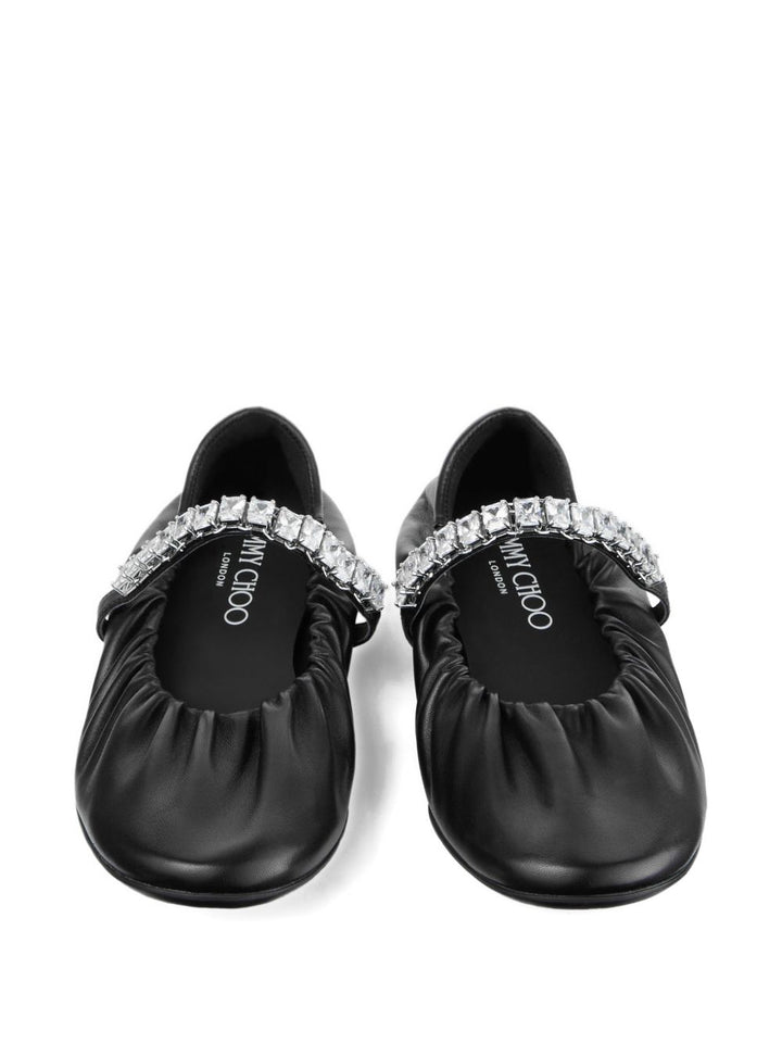 Jimmy Choo Flat shoes - BLACK | 950c9d0d14b7e4b27a8d920f43678ce262639412