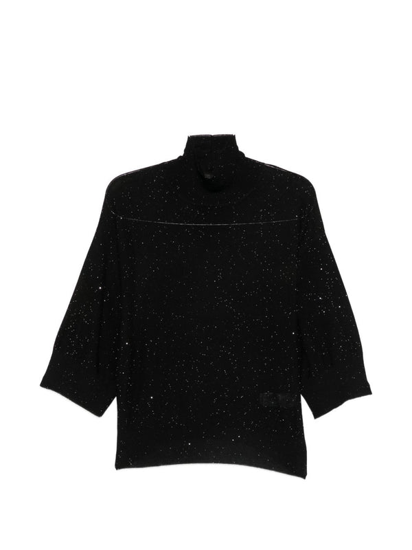Wool Turtle-Neck Sweater