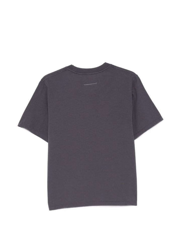 Mm6 Maison Margiela T-shirts and Polos - BLUE | 798e6470e10a62b653ea50b86dbae42f990e1c23