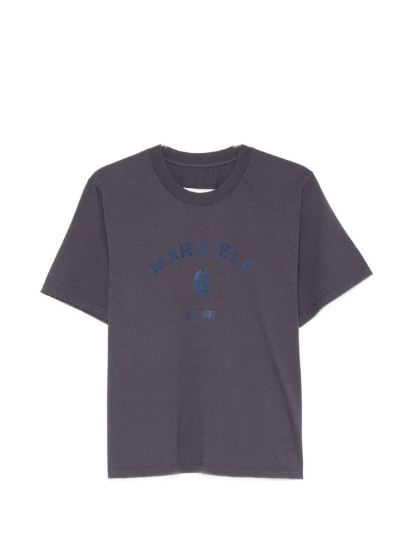 Camiseta de algodón con logo