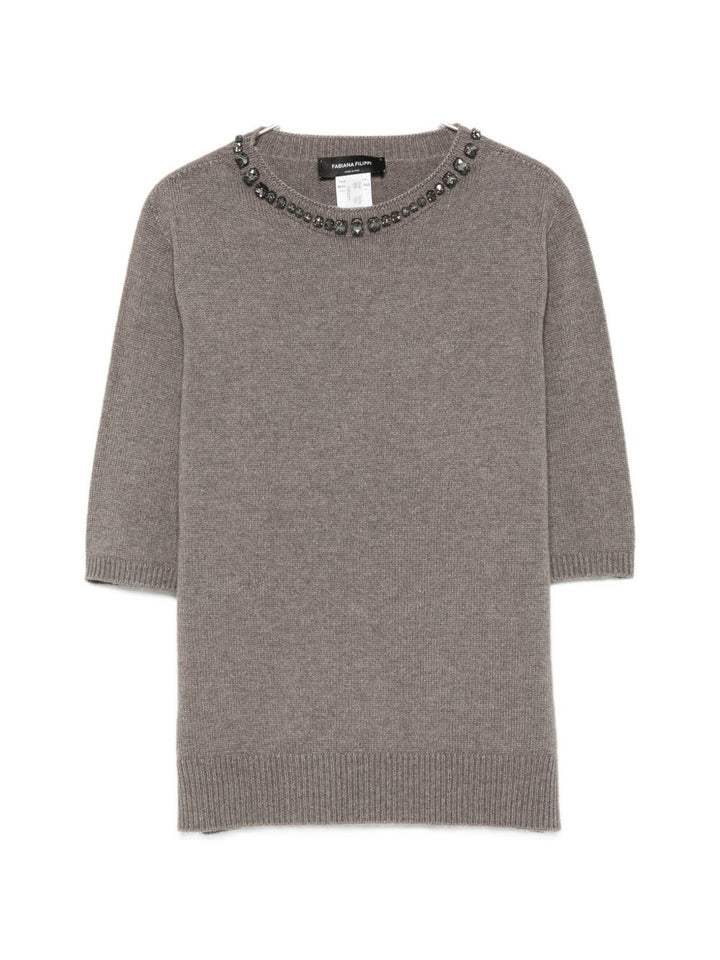 Fabiana Filippi Sweaters - BROWN | 4a6be9f0425c4921fd054a76220540e97720864e