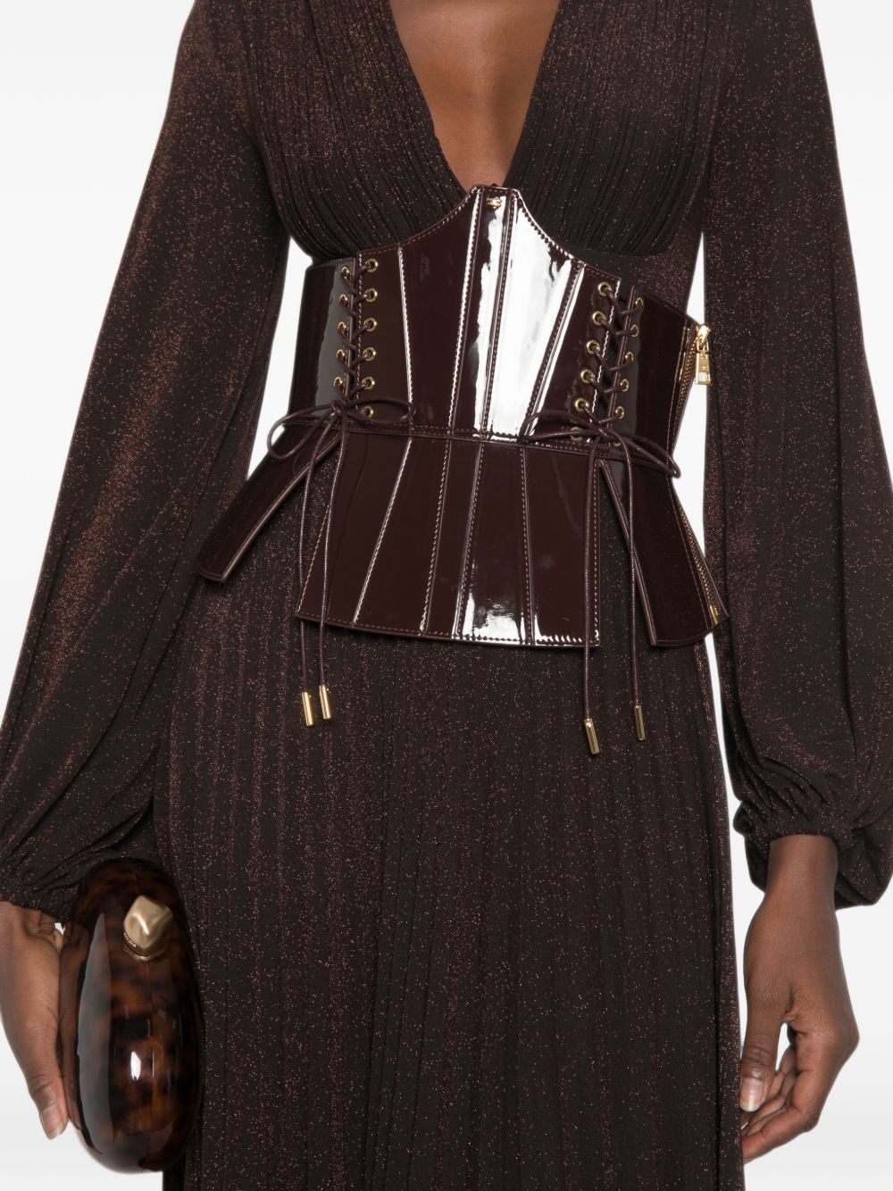 Elisabetta Franchi Dresses - BROWN | b6cde37a116118ae26d8fb131e6923f8c50b0ae6