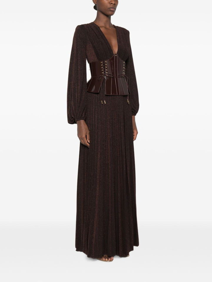 Elisabetta Franchi Dresses - BROWN | 0d8235bb4bdf91cc6e8f3633d53773d12793ec45