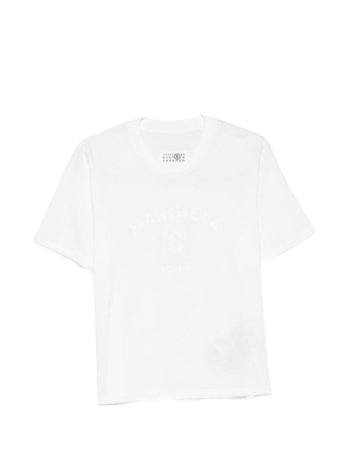 Mm6 Maison Margiela T-shirts and Polos - WHITE | 1164a0df5a683731569a555757e339d710cb074c