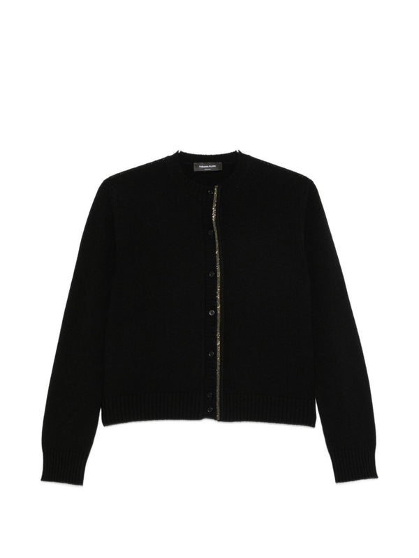 Wollstrickjacke