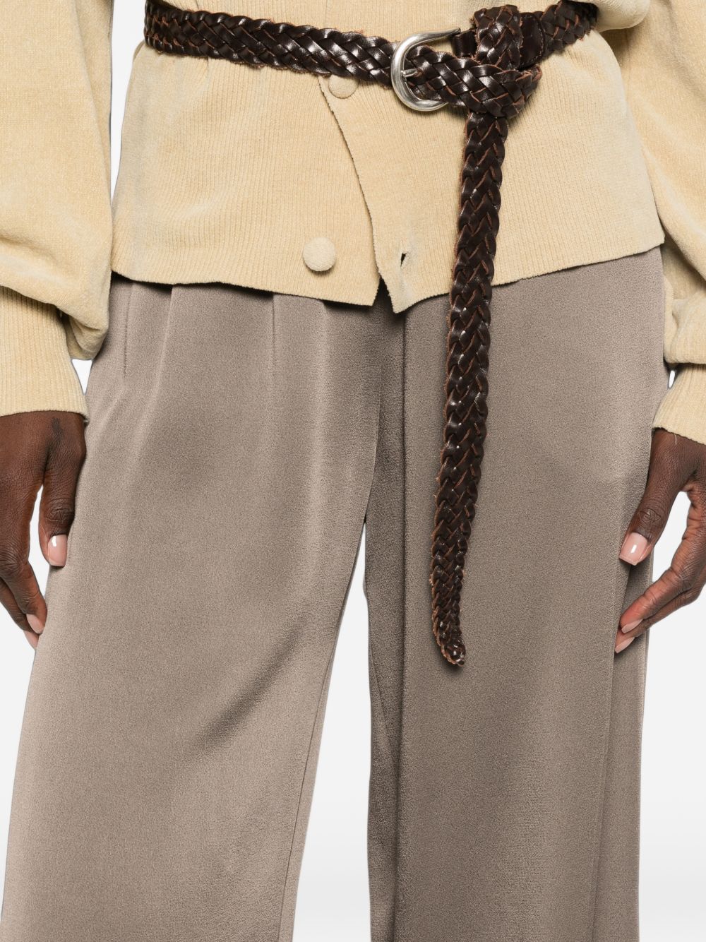 Fabiana Filippi Trousers - BROWN | 73f2a847ae2c8d97a1bbb9eecce9b0525efd6918