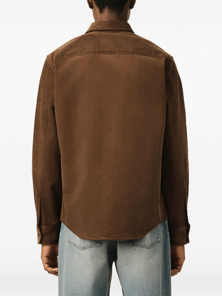 Ami Paris Shirts - BROWN | 5bd66e3916d418230f662b6a014ab27ada7152cf