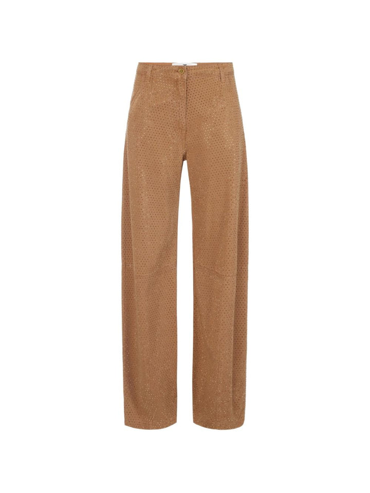 Elisabetta Franchi Trousers - BROWN | ec4168d13812bf41e71e475310c8b401df70e471