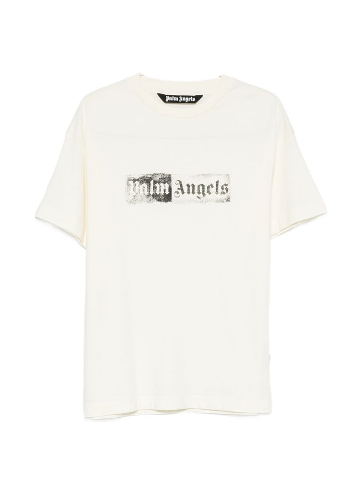Palm Angels T-shirts and Polos - WHITE | 5a3c987f8704459cda7056c6ad3e3cd184bc040a