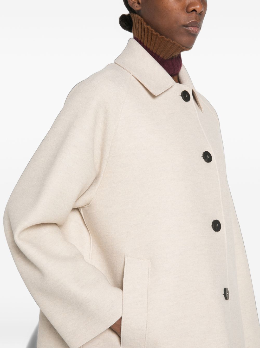 Harris Wharf London Coats - BEIGE | 7ab556e0e5ffa80617a88ce67ee08364eaee0b14