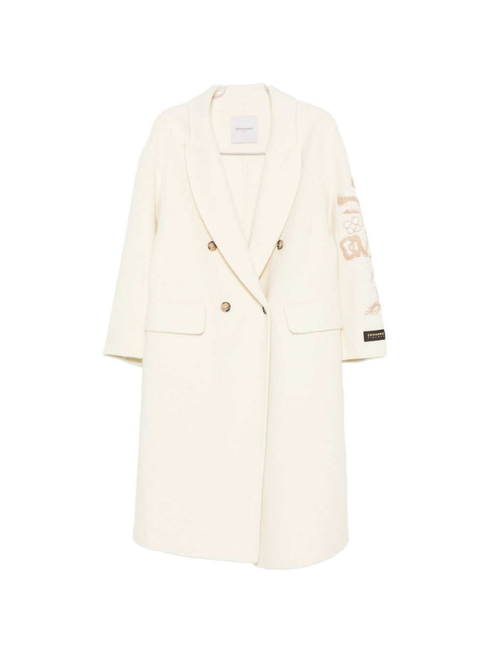 Ermanno Firenze Coats - WHITE | 89b87bc218a5803c2d29dda879c2a835321333f9