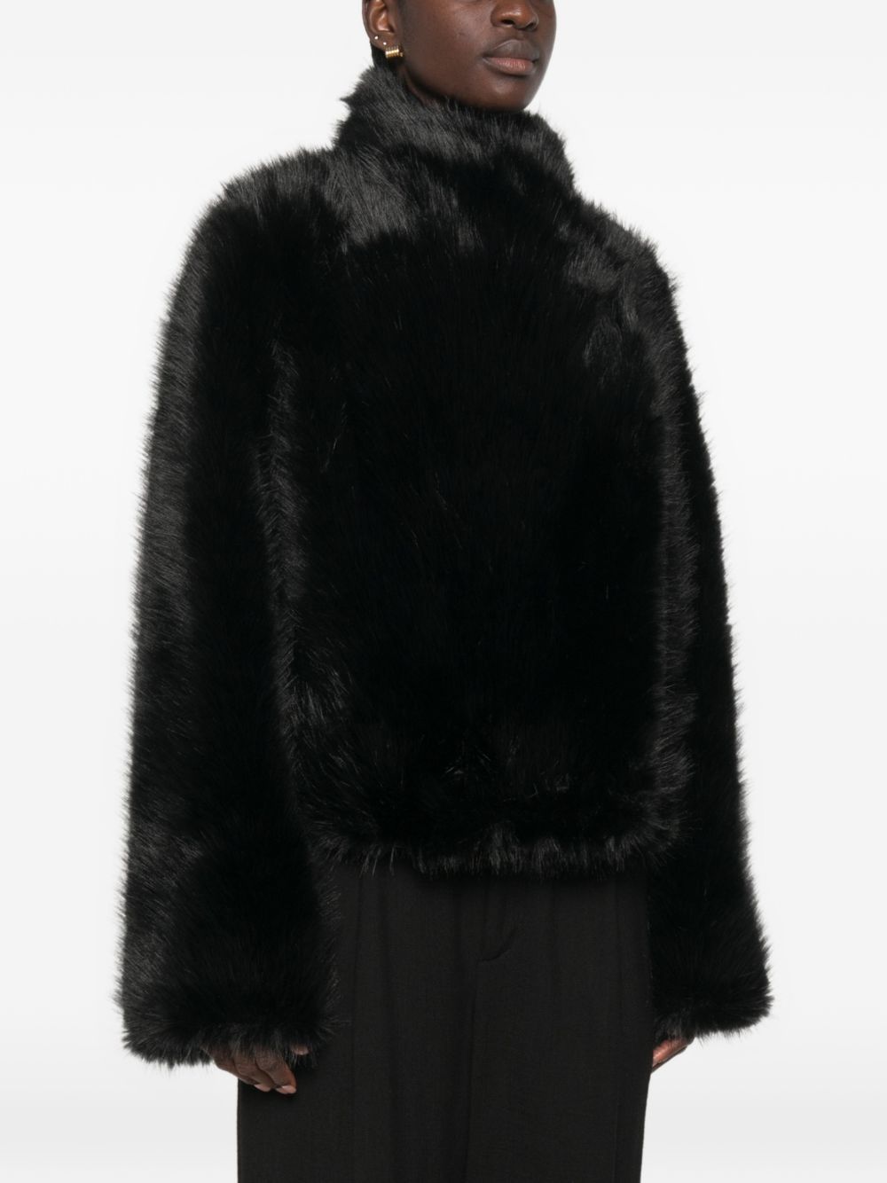 Bb Couture Coats - BLACK | 77659283f93da0ffe3dfa5e54bccce4e7abe2b64