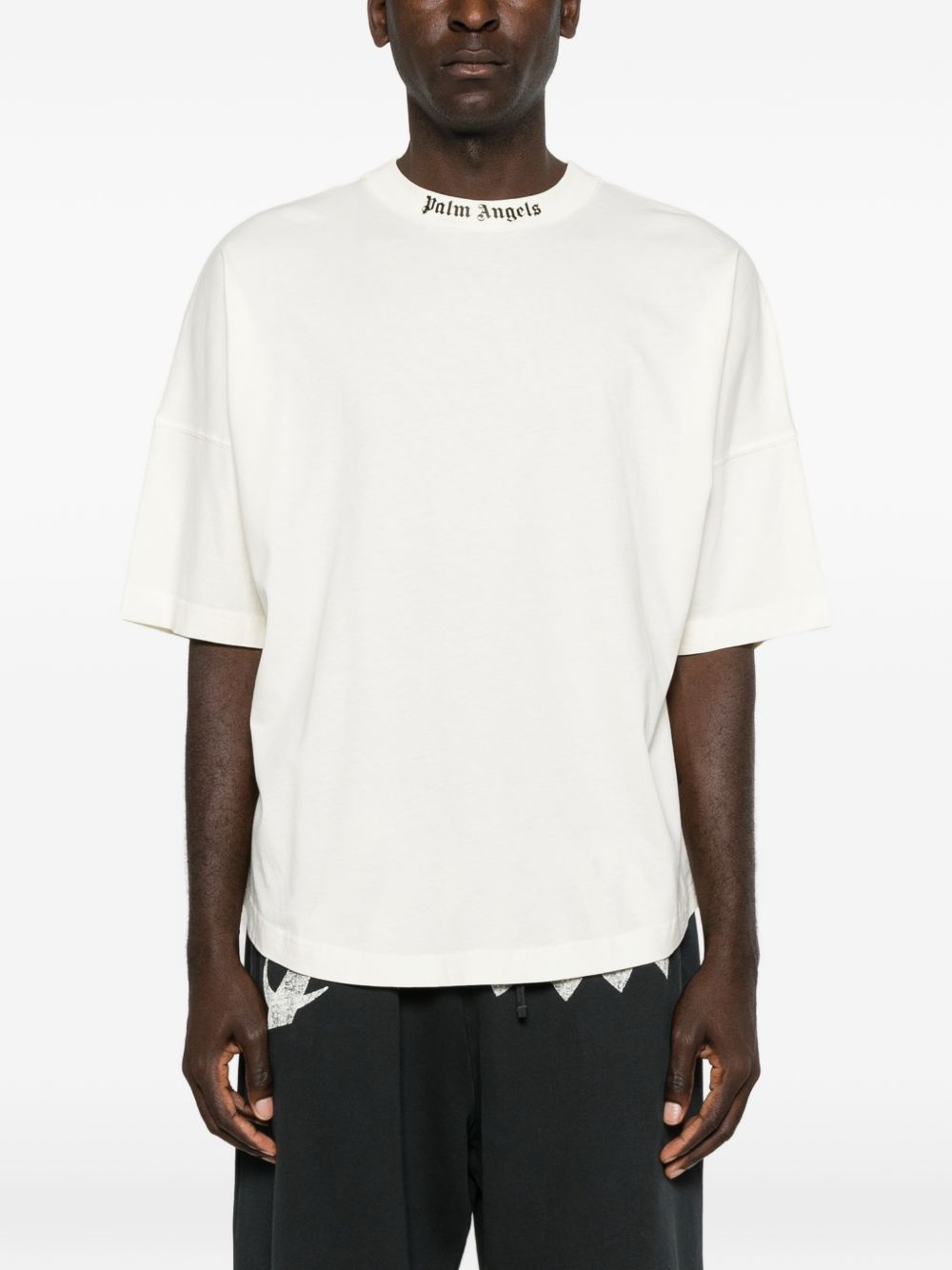 Palm Angels T-shirts and Polos - WHITE | b632c199050ed3425694ff83faeafe9c2f213da7