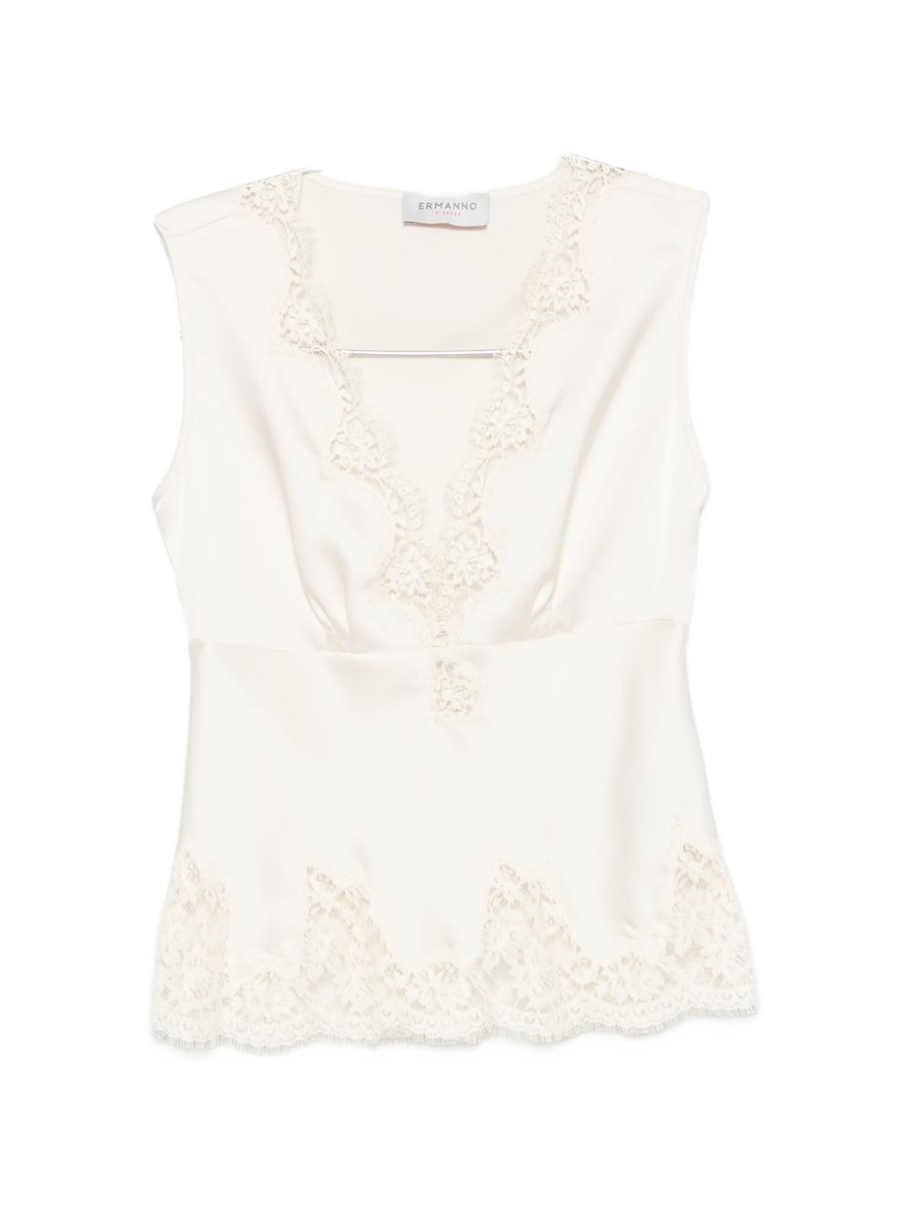 Ermanno Firenze Top - WHITE | 5aa8af6ef33f60f70f546a0c6c9e6249810cdbea