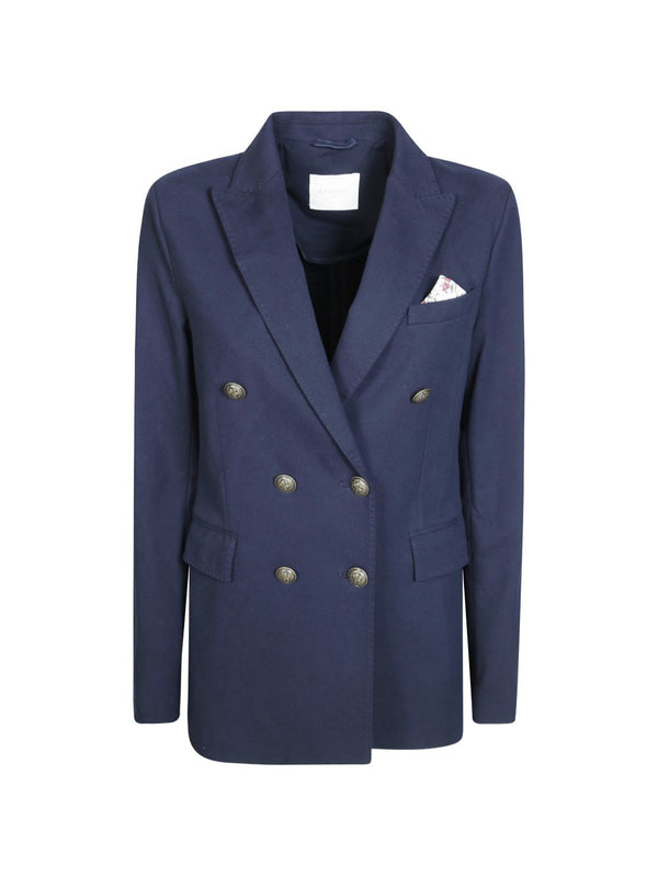 Cotton Double-Breasted Jacket