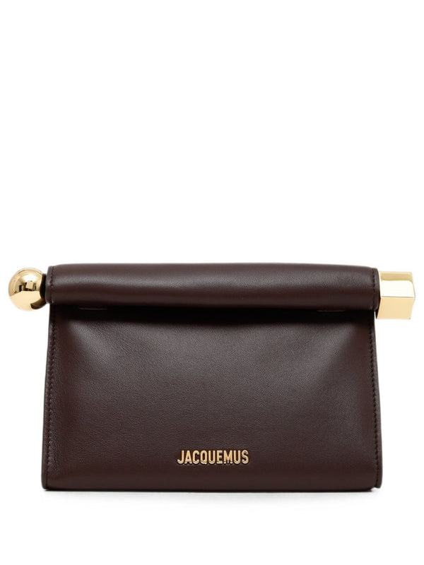 Bolso de mano de piel Le Sac Rond Carré