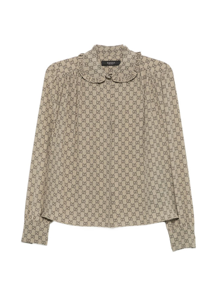 Gucci Shirts - BEIGE | 781b6433f18cfcf62041005b076c3504d5543b57