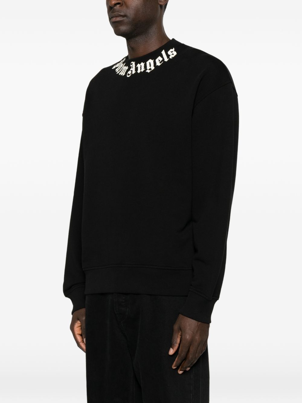 Palm Angels Sweaters - BLACK | d31673db841a19e700c7f82cf63e6478e2bef88d