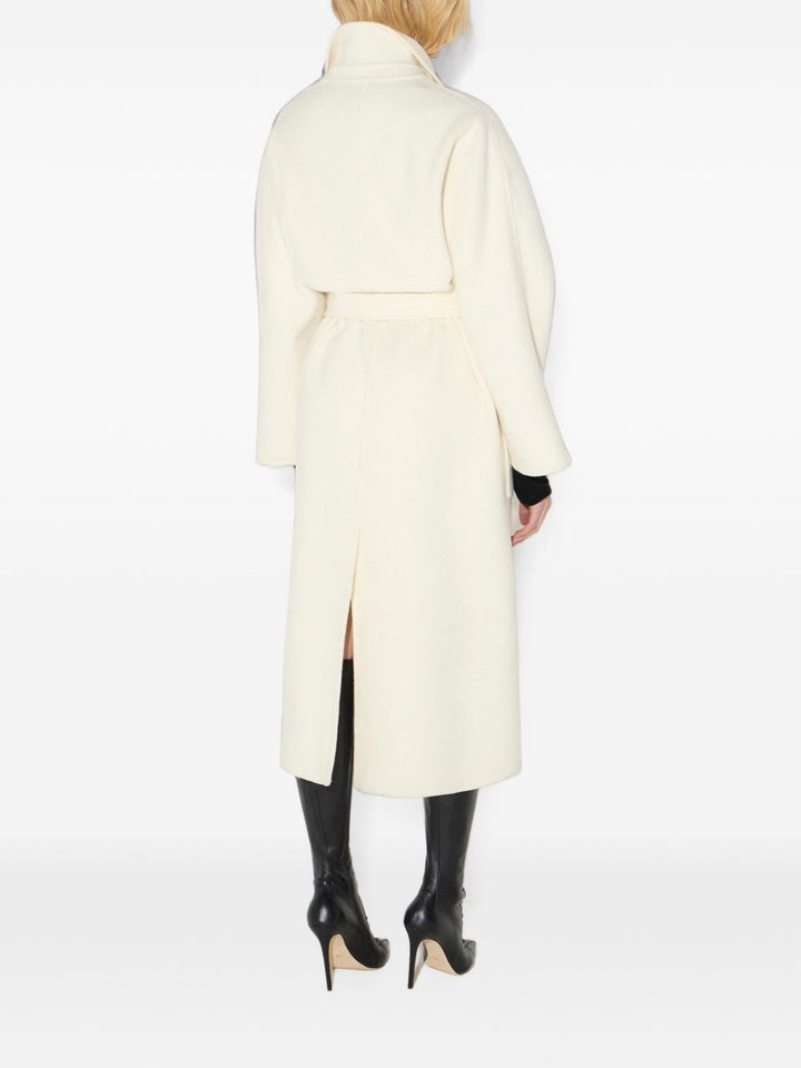 Elisabetta Franchi Coats - WHITE | 3e90690989575504c5851c7c2f6551dae4e48371